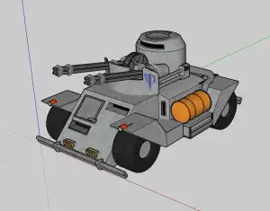 Gattling Vehicle, «C&C: Red Alert 2: Yuri's Revenge»