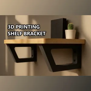 3D Printed Wall Bracket for Shelving