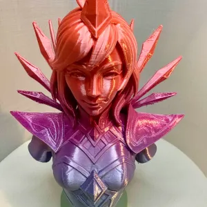 Female Armored Bust