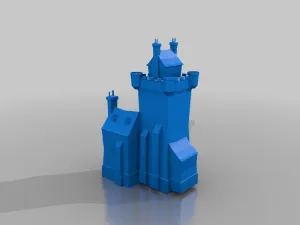chapel watch tower - aos - bretonnians - terrain - lp