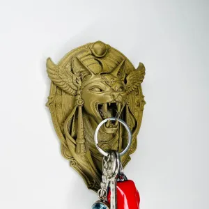 Sphynx Egyptian cat wall key organizer