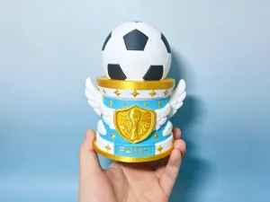 Champion Angel Football Cup Pen Holder冠军天使足球奖杯笔筒