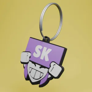 SK Reply Pin | Brawl Stars Keychain Series