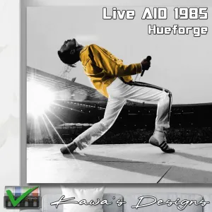 Live AID 1985 Hueforge