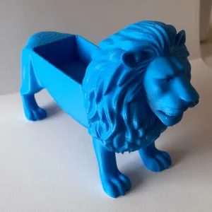 Lion flower pot