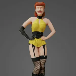 Sally Jupiter Silk Spectre - Free 3D Print