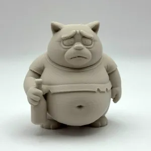 Bum Cat Figure