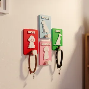 Personalized Dog Leash Holde