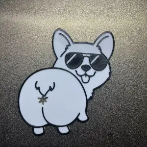 Iconic Corgi Butt - Bread clip/sealer