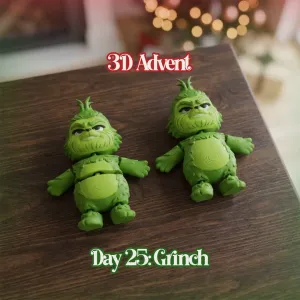 3D Advent Bolivia | Day 25 Grinch Flexi