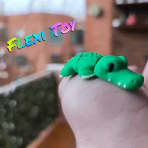 Flexi Toy alligator