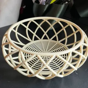 Woven-style catchall basket