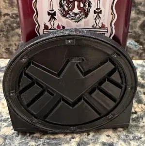 Agents of sheild logo for bath & body works small soap pump