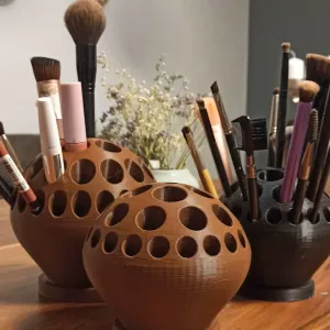 Upgraded Makeup Brush Holder – More Space, More Joy, Loved
