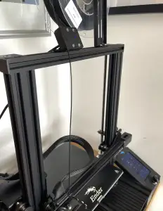 Filament sensor mount; for ender 3 v2 sprite upgraders