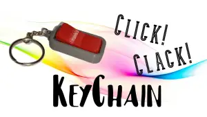 Click Clack magnetic Keychain