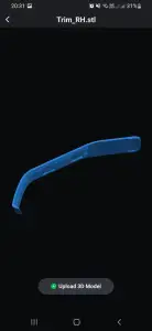navara roof trim RH
