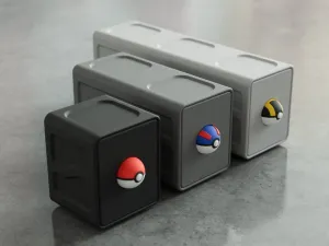 Additional Parts for "Latching Pokémon Card Case"