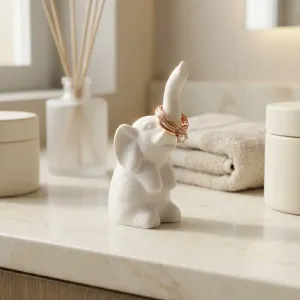 Cute Elephant Jewelry Stand