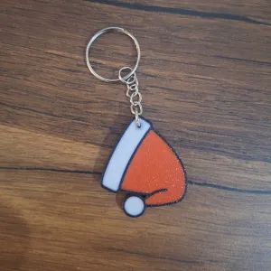 Santa Hat Keychain