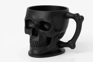 Skull Mug with Bone Handle