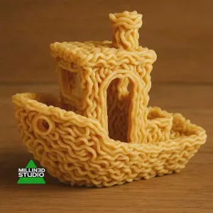 Ramen Noodle Spaghetti Boat Benchy