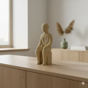 Inner Heart – Minimalist Sculpture