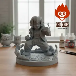 ¡Siente el fuego en tus manos! – Ken Masters Chibi (SF6)