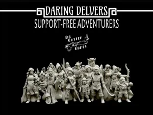 Daring Delvers: Support Free Adventurers