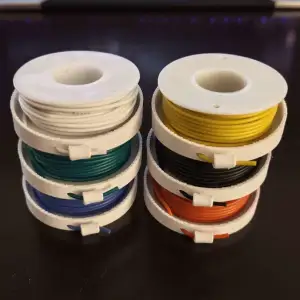 Cable spool holder with cableclip