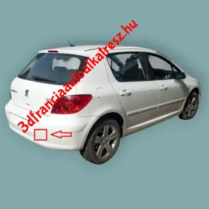 Peugeot 307 hátsó vonószemfedél 9634015277