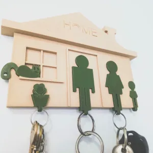 Simple Home magnetic key holder