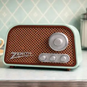 📻 Retro Radio – Para altavoz normal o para Google home mini