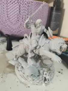HEMAN SOBRE SU TIGRE 20 CM