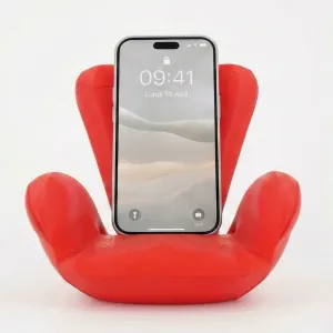 Retro Armchair iPhone Stand - Vintage 70s Desk Decor