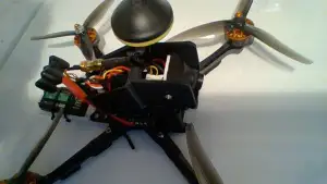 long range fpv transmitter mount for drone or airplane akk