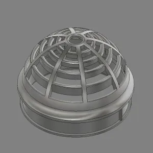 Blower Back Cover. Less Noise