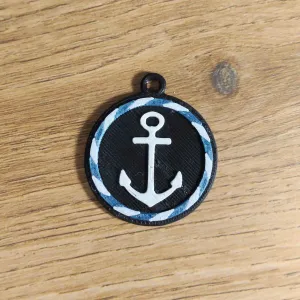 Anchor keychain