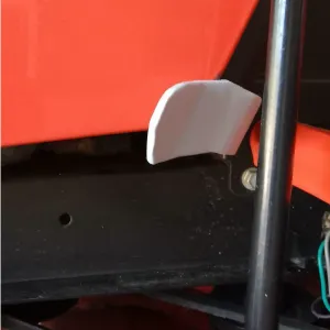 More durable repair for lawn tractor cover