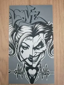 hueforge joker et harley quinn