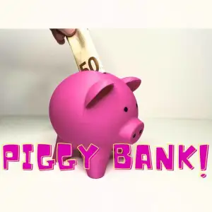 Piggy Bank - money, coin