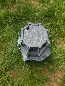 Walking Masuoleum from Elden Ring with storage and lid