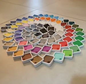 SPIRAL FRESCO FOR THE BAMBULAB COLOR CHART