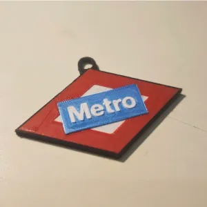 Llavero Metro Madrid