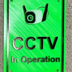 CCTV In Operation Signage