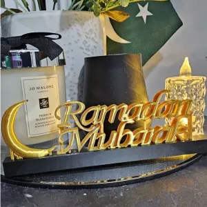 Ramadan Mubarak decoration