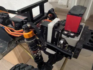 Vertical Steering Servo Mount for DF4S Crawler No Collision