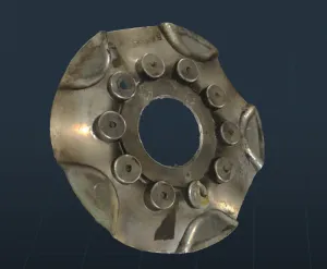 Scanned Kosei RT-RACER wheel cap