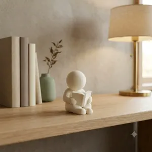 Reading Figure with Book