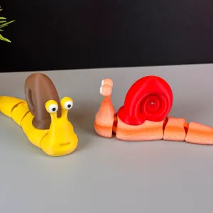 Articulated Cute Snail